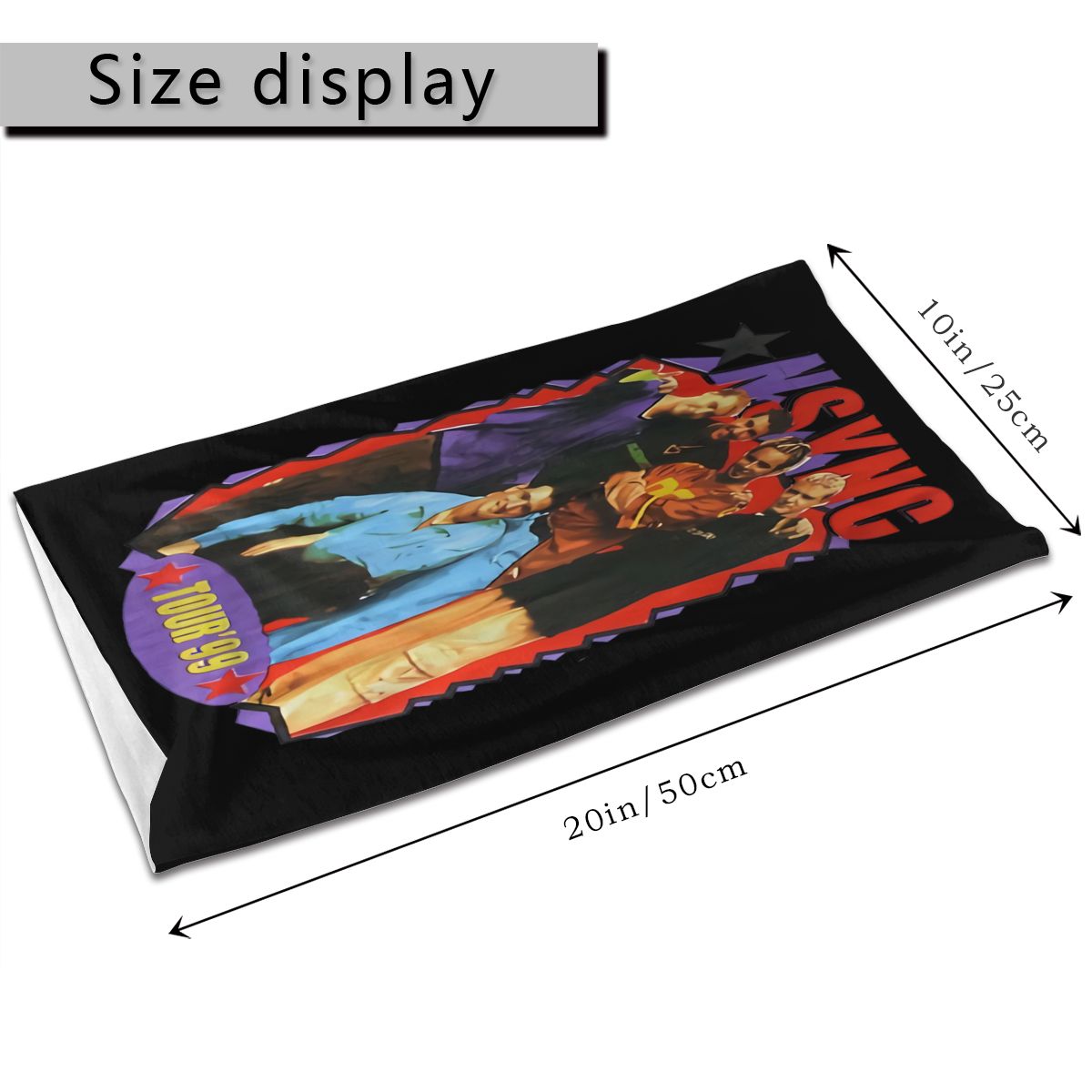 Nsync-Bandana de algodón para conciertos, Bandana blanca con reestampado S 4Xl Tn919, en más colores, descuento sorpresa 3D