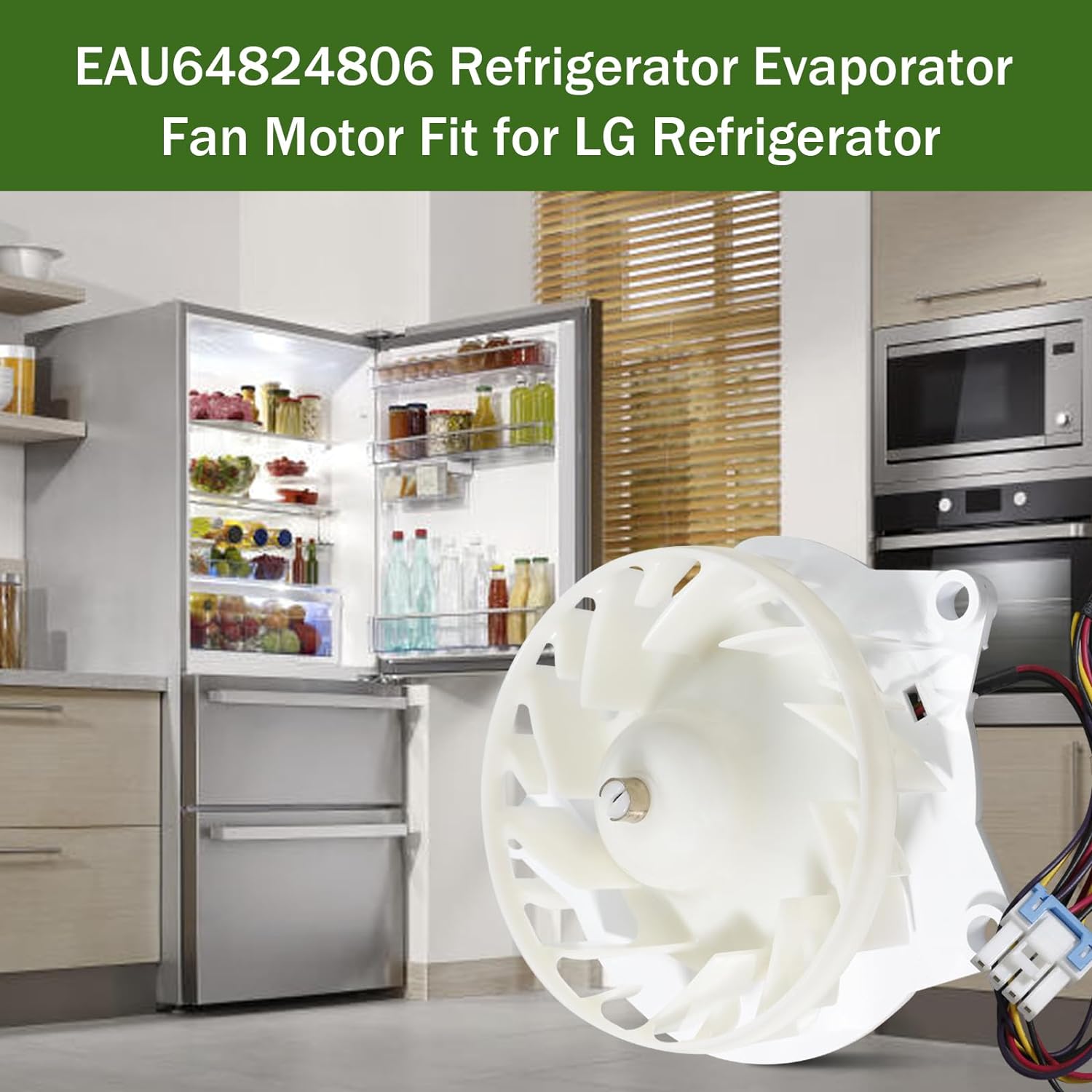 EAU 64824806 EAU 63503706 BLDC refrigerador evaporador ventilador Motor 12V 1A DC refrigerador ventilador Motor parte Z40E12MS1A0-57K06 RMT62629