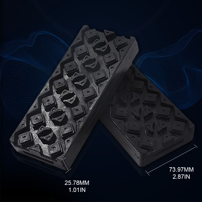 Tire Traction Device for Mud Sand Large SUV Get Unstuck Fast A Snow Traction Mat Snow Chain Easy to Install 2pcs