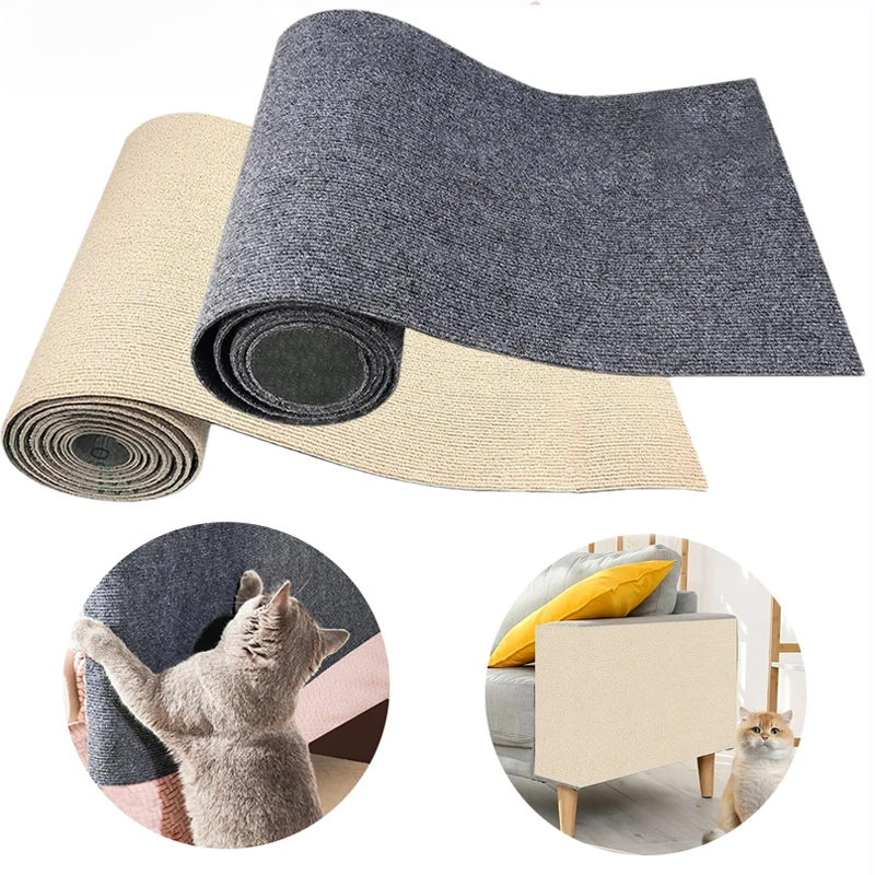 Anti Kat Kras Bank Kat Kruipen Mat Slijpen Klimrek Bank Bescherming zelfklevend Tapijt Katten Krasplank katten Speelgoed