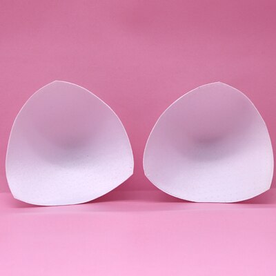 Arherigele Foam Push Up Bra Pad for Women Bikini Swimsuit Padding Inserts Breast Invisible Bra Pad Bra Cup Intimates Accessories: White / L