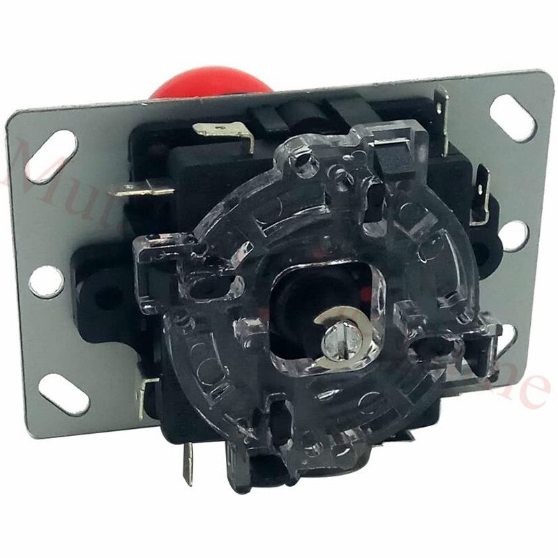 Arcade Machine Joystick 8 Manier Sanwa Joystick Met Microschakelaars Vechten Stok Onderdelen Voor Game Arcade 7 Kleuren Topball