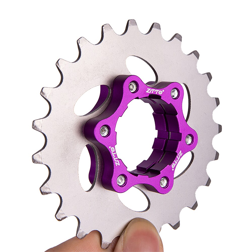 16T/17T/18T/20T MTB Single Speed Cassette Single Cog 1 Speed Gear Freewheel Cassette Bicycle Sprocket Gear