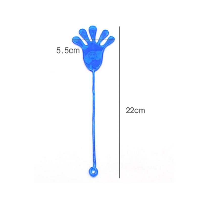 2Pcs Kids Elastische Kleverige Handen Palm Partij Gunst Speelgoed Nieuwigheden Prijzen Speelgoed Voor Kinderen Antistress Vervormd Speelgoed