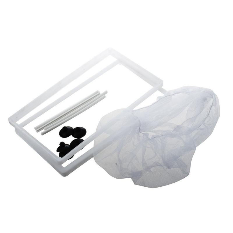 Incubateur d'élevage de poissons bac à filet suspendu aquatique pour animaux de compagnie écloserie Isolation maille boîte Aquarium conteneur séparé Aquarium accessoire