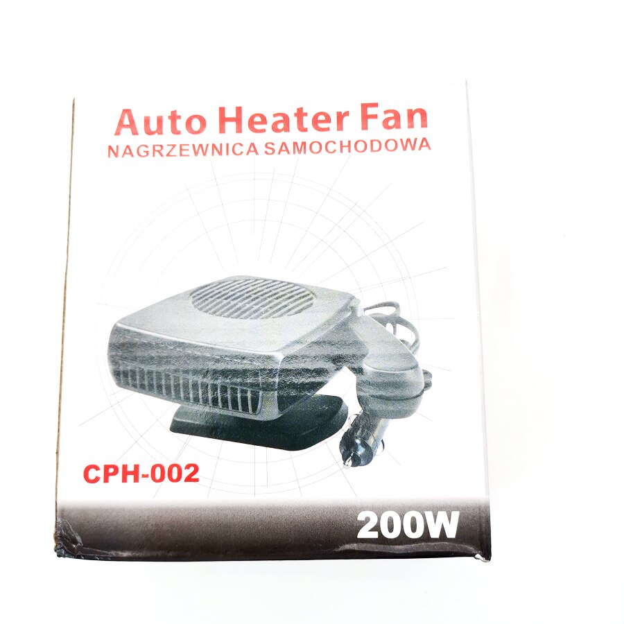 12V 150-300W Portable Car Heater Ceramic Portable Heating Fan Defroster Demister