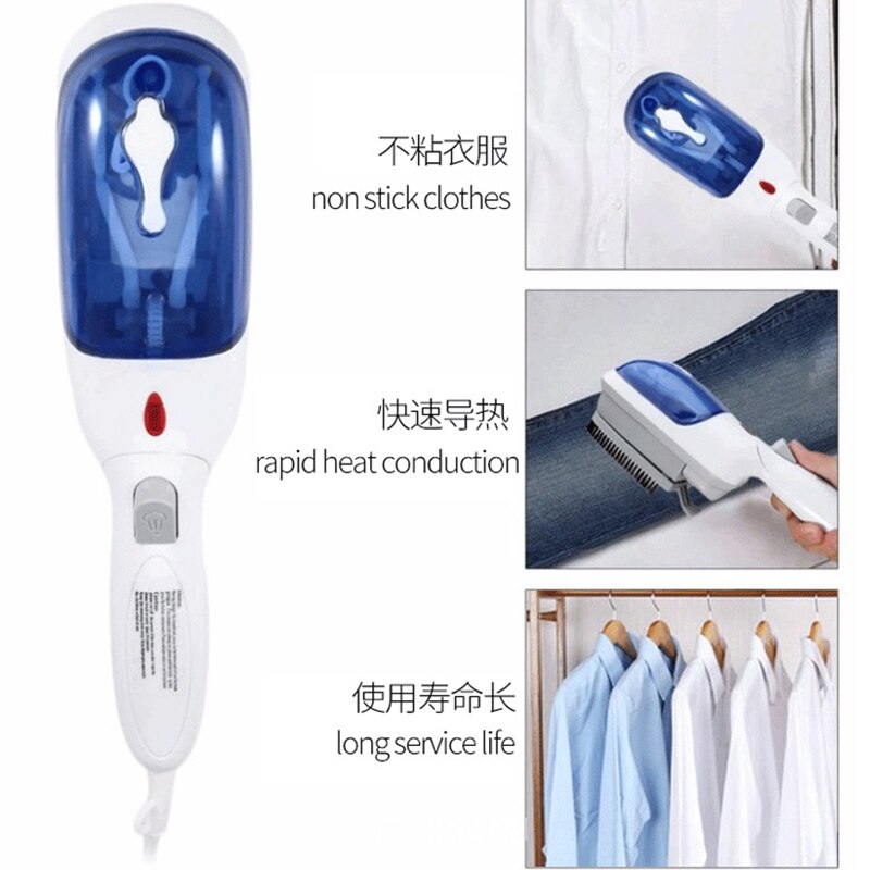 800W Household hand held Garment Steamer 110V / 220V mini portable electric ironing brush