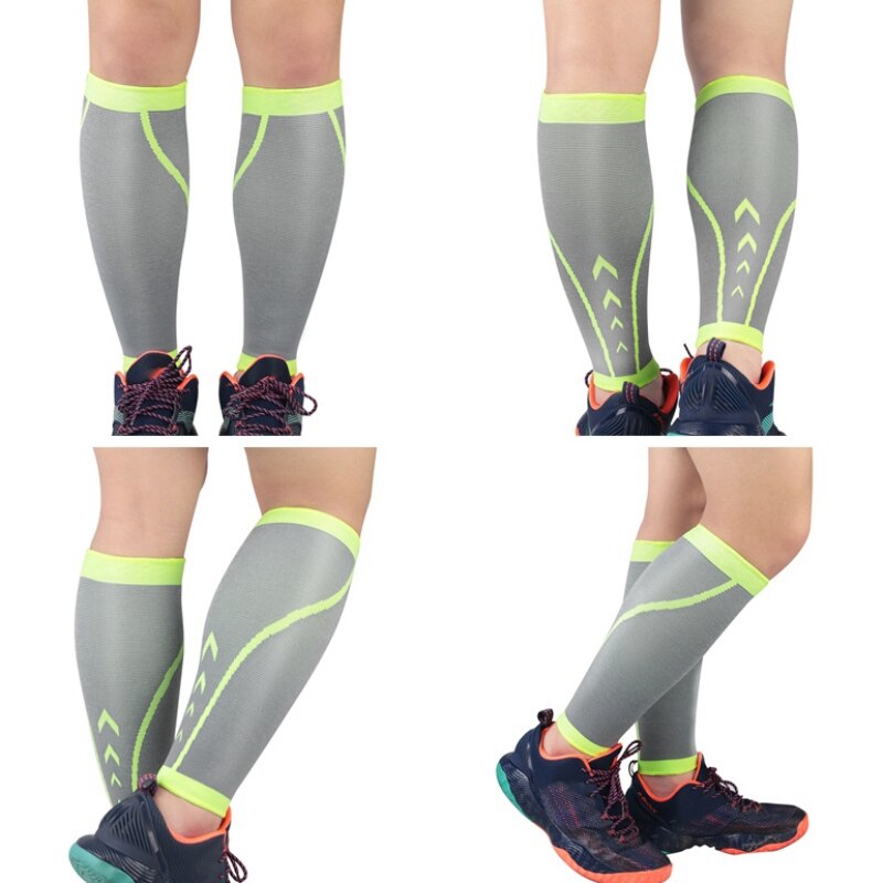 One-legged Knit Soft And Comfortable Compression Non-slip Pain-relieving Riding Leg Sleeve Elastic Breathable