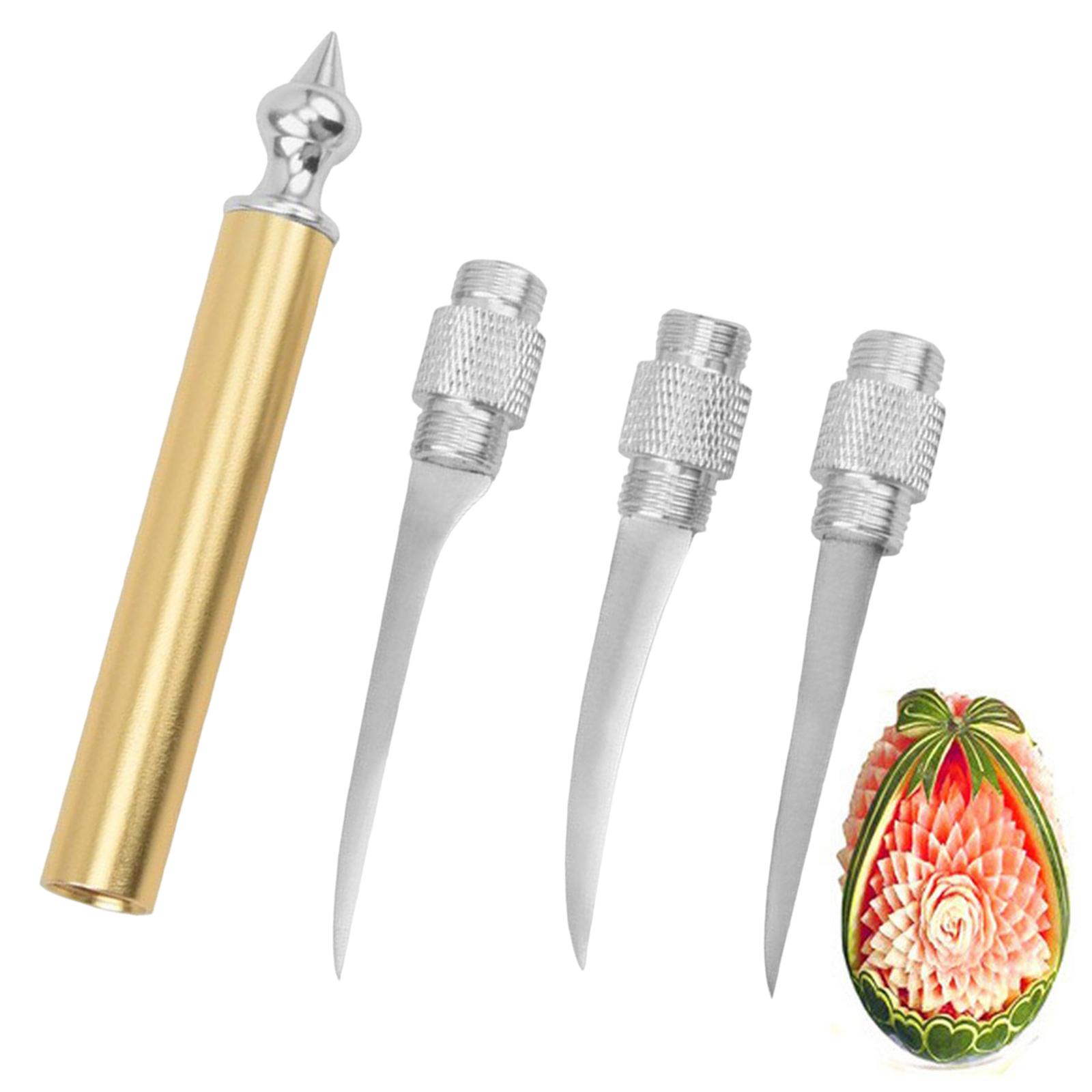 Juego de Herramientas para tallar alimentos y verduras, para Chef