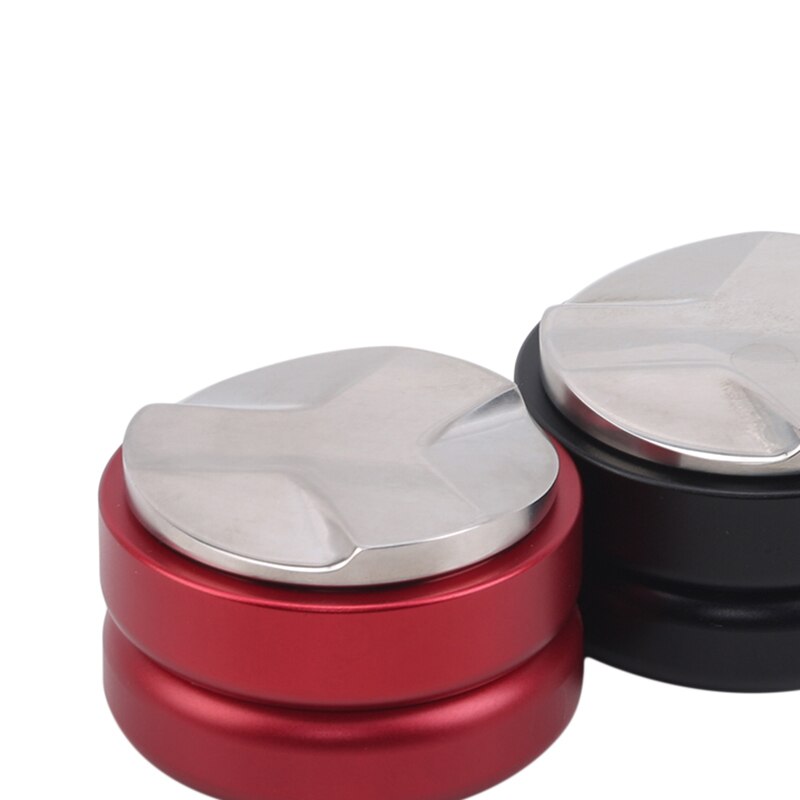 Stainless Steel Powder Press Coffee Dispenser Powder Press Hammer Flat Powder Kitchen Coffee Bean Press Tool