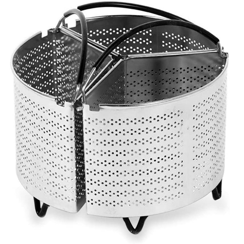 Steamer Basket for 6 Qt Pressure Cooker,Pressure Cooker Accessories Compatible for Ninja Foodi Other Multi Cookers