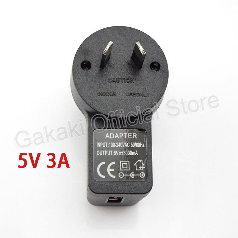 Australia AU Plug Adapter 5V 1A 2A 3A USB Wall Charger Power Supply Travel AC Adapter Charging Universal: DE
