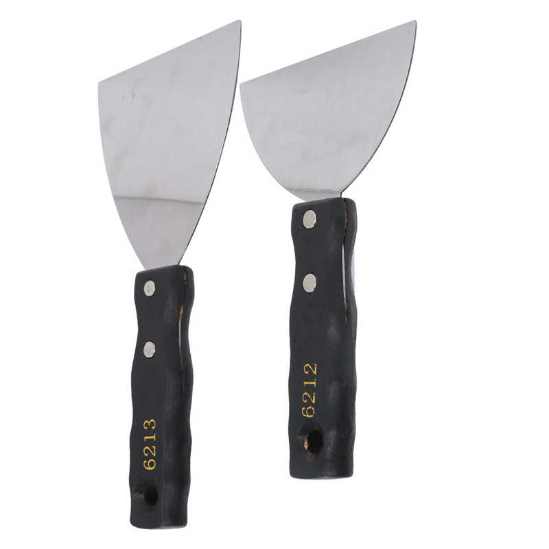 Spatel Mes Plamuurmes Grote Stopverf Mes Houten Handvat Olieverf Art Spatel Mengen Acryl Schraper Art Supplies Schraper