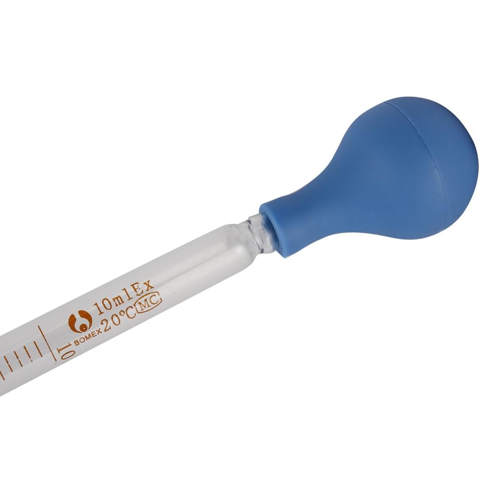 5ml 10ml Rubber Head Glass Dropper And 100ml Measuring Cylinder Kit Glass Pipette With Scale Line Chemistry Laboratory Dropper