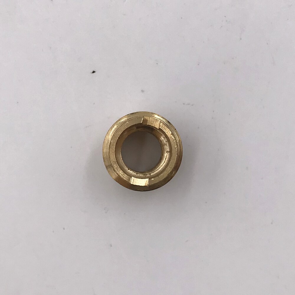 Tap Handle Insert, Dual-Threaded Insert for Wooden Tap Handles, Homebrew Hardware,brass