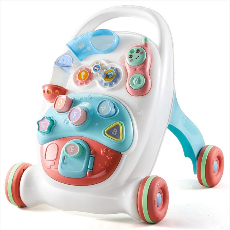 Loopstoeltje Trolley Multifunctionele Educatief Baby Walker Peuter Walker Speelgoed