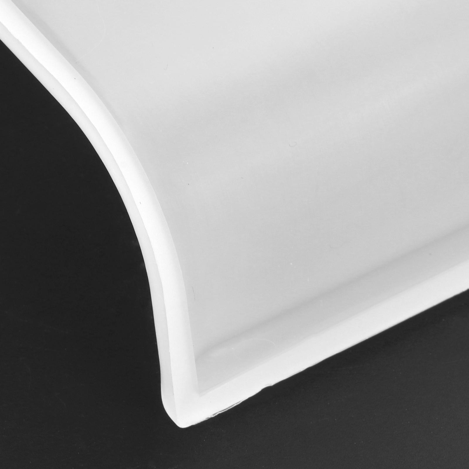 Concrete Curbing Trowel Trowel Concrete Curbing Trowel with Handle for Garden Landscape Moulding Tool Edging Curb