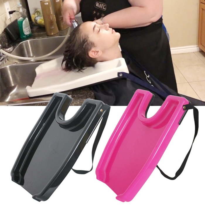 1Pc Kapsalon Shampoo Wastafel Plastic Houder Kapper Spoelen Plaat Kappers Styling Tools