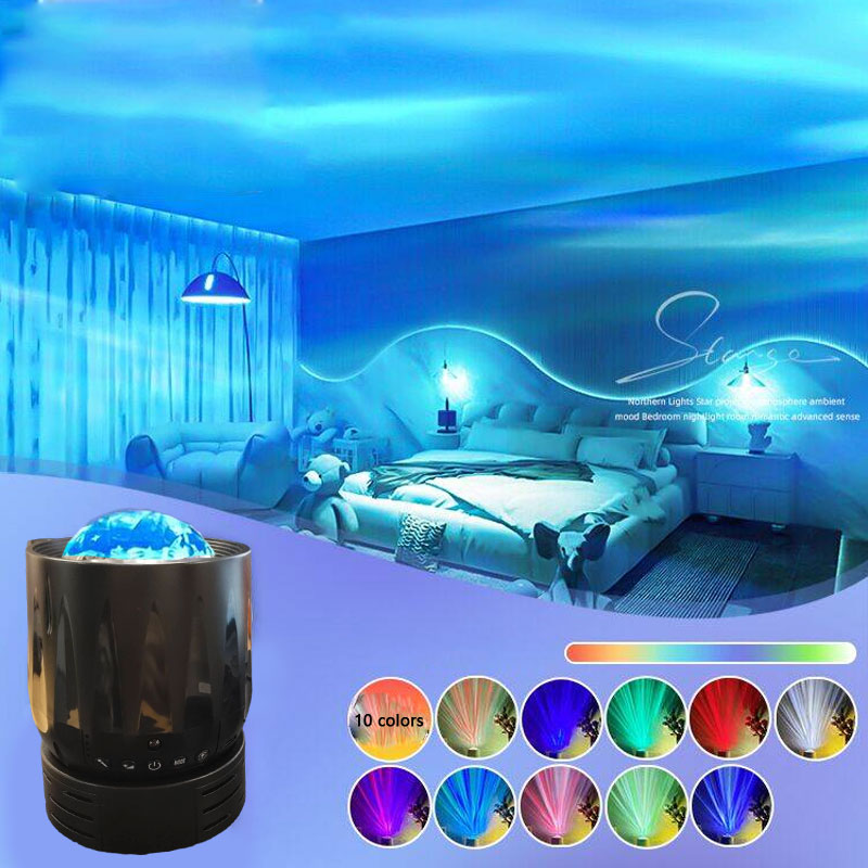 Sterrenhemel Galaxy Omgevingslicht Home Star Projector Galaxy Projector Galaxy Light Projector Slaapkamer Nachtkastje Lamp
