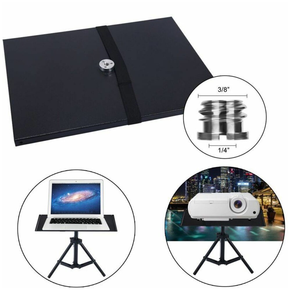 Trépied pour moniteur 1/4 vis, outil domestique, support Stable pour ordinateur portable, plateau de projecteur épais et moderne