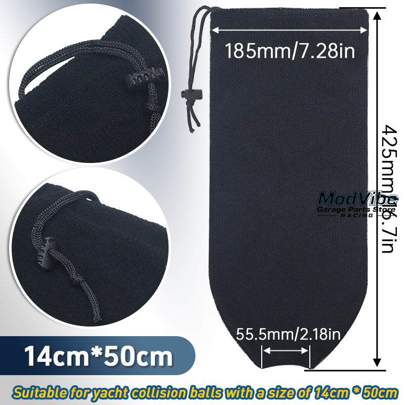 Boat Fender Cover Protector Anti-Collision Ball Sleeve Protection Black Velvet Anti-UV For Marine Boat Sailing Yacht Bumper: Gold
