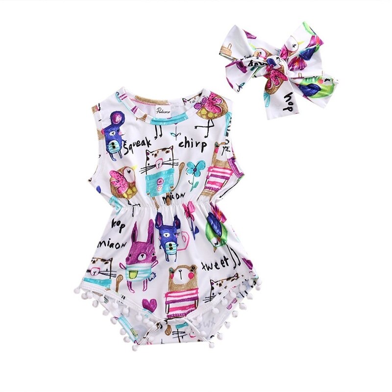 Sommer Neugeborene Kleidung Baby Mädchen Jungen Baumwolle Romper Overall Infant Baby Kostüm Outfits 0-3 T Mädchen cartoon Kleidung: 18m