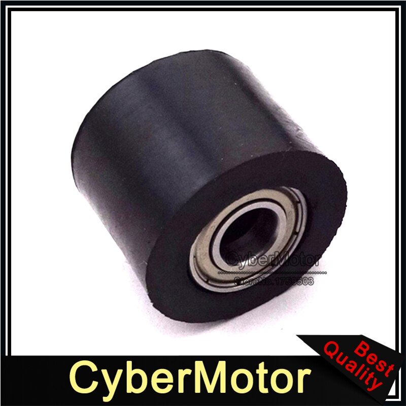 Motorcycle Rubber 10mm Black Chain Tensioner Pulley Roller Guide For Chinese Pit Trail Dirt Bike Motocross SSR Thumpstar YCF SDG