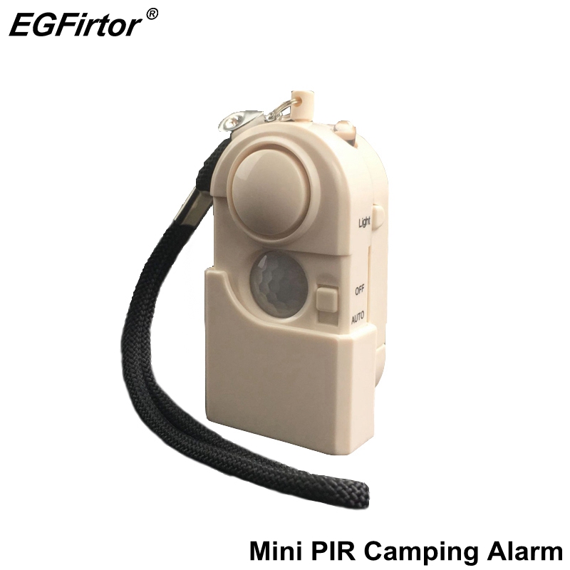 Sikkerhedsalarm camping rejser infrarød bevægelsessensor detektor bærbar mini beskyttelse hotel anti-tyveri vindue forhindre indtrængen