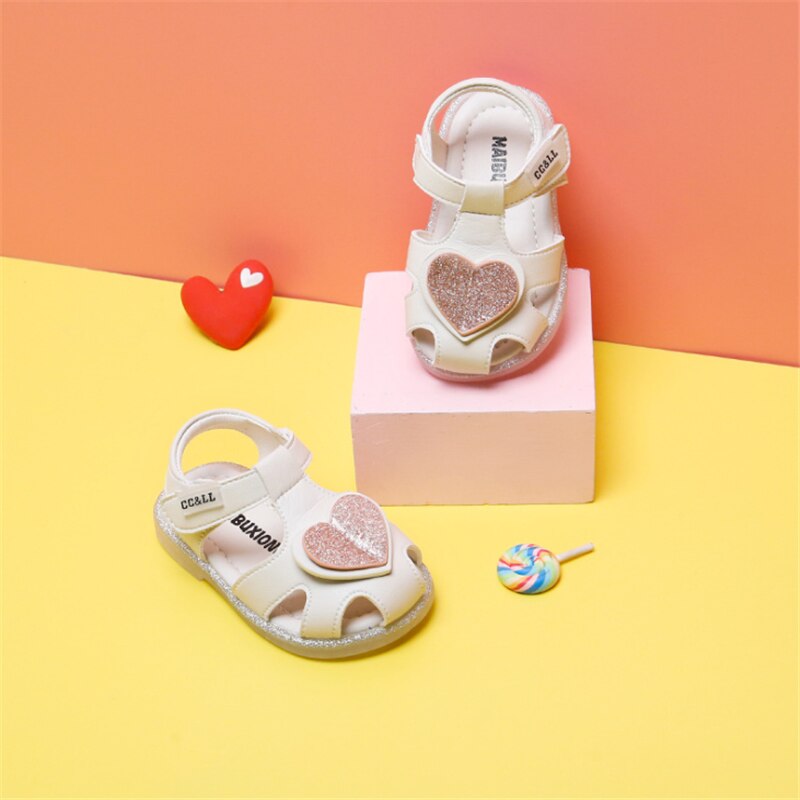 AOGT Neue Baby Sandalen für Mädchen Niedliche Prinzessin Kleinkind Sandalen Weichen Nicht-slip Baotou Sommer Mädchen Infant Schuhe