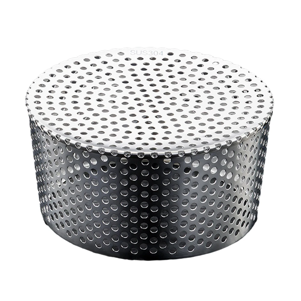 Drainage Cover Floor Drain Wall Insert Anti-blocking For Rooftop Balcony Outdoor Rain Bucket 50-200mm Practical: light yellow
