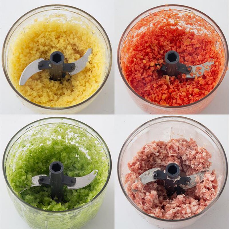 900ml fleischwolf haushalt manuelle Rührgerät knödel füllung maschine haushalt Hand-schneiden pfeffer kleine verdrehte gericht artefakt