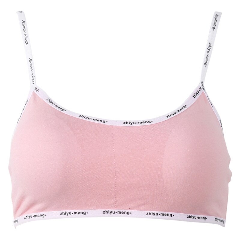 Girls Training Bra Teenage Kids Soft Breathable Cotton Underwear Tops Clothing: PK