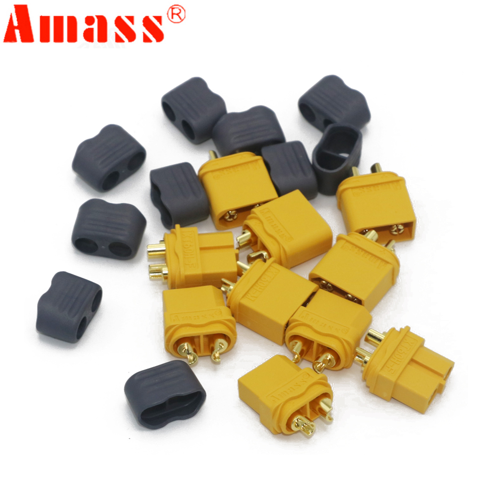 10 X Vergaren XT60 + Plug Connector Met Schede Behuizing 5 Mannelijke 5 Vrouwelijke (5 Paar)
