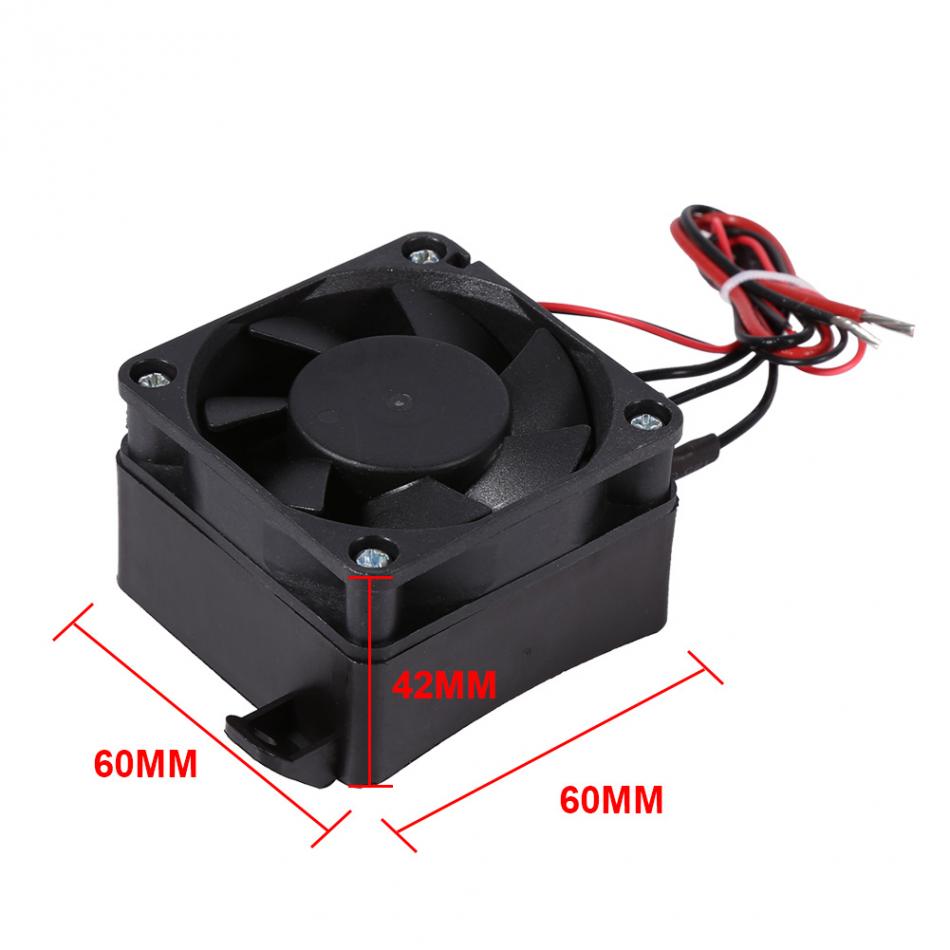 100W 12V Fan Air Heater Constant Temperature Heating Heaters Winter Warmer Energy Saving PTC For Car Home appliances 1