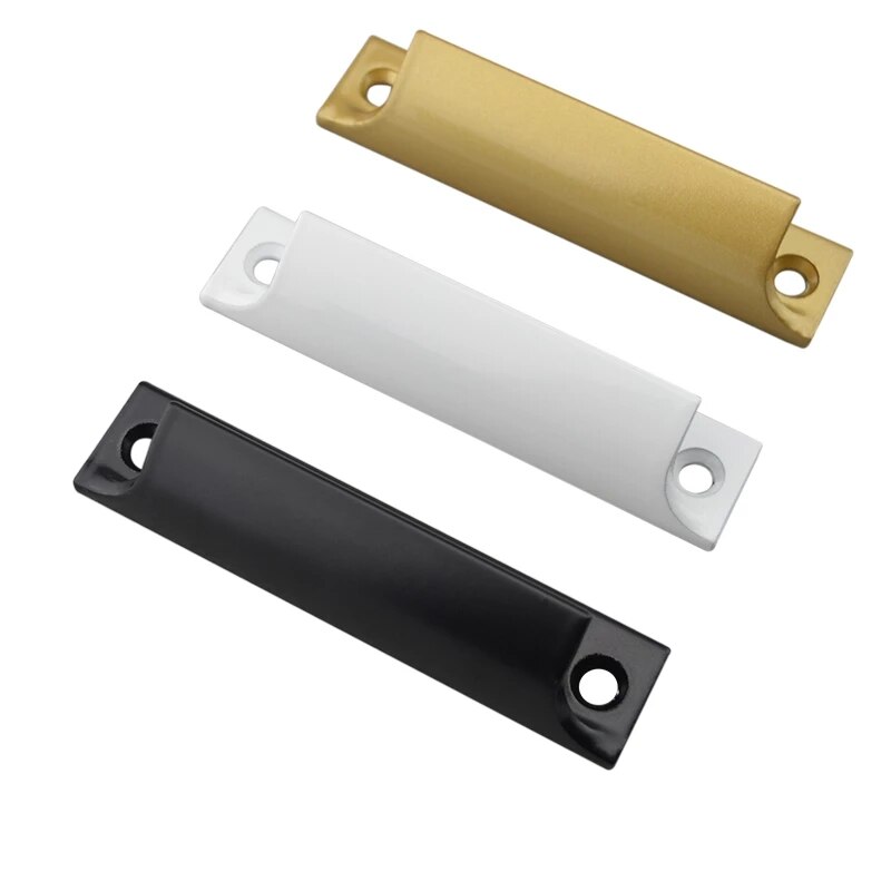 2 st! skjutdörrshandtag i aluminiumlegering balkong skjutfönster skåp dörrhandtag möbler hårdvara handtag