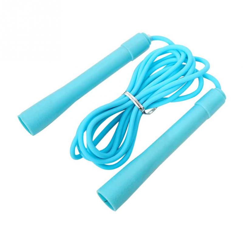 With Handle PVC Rubber Jump Rope Fitness Equipment... – Vicedeal