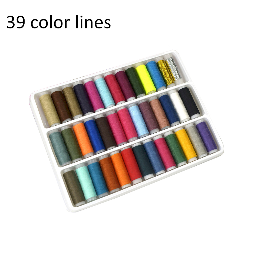 Mini Portable Handheld sewing machines Stitch Sew needlework Cordless Clothes Fabrics Electrec Sewing Machine Stitch Set: Sewing threads