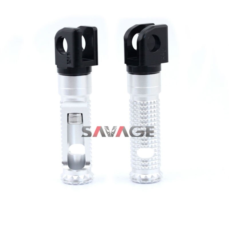 Reposapiés delanteros para motocicleta, pedales para moto KAWASAKI Z900 Z650 VERSYS-X 300 250 KLZ 1000 KLE 650 VERSYS NINJA H2