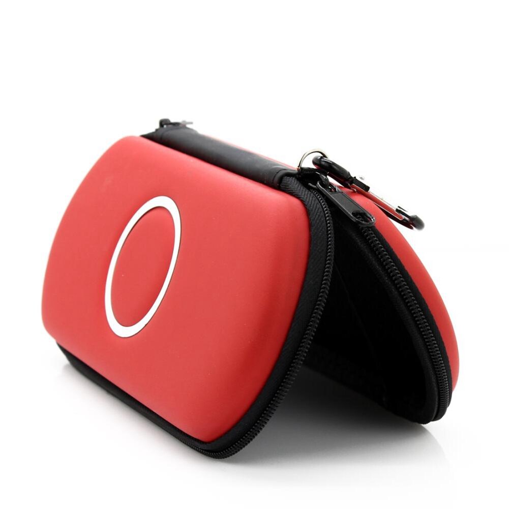 Rubber + plastic slanke reisdraagtas harde kaft opberghoes beschermhoes voor psp 1000/2000/3000 willekeurige kleur