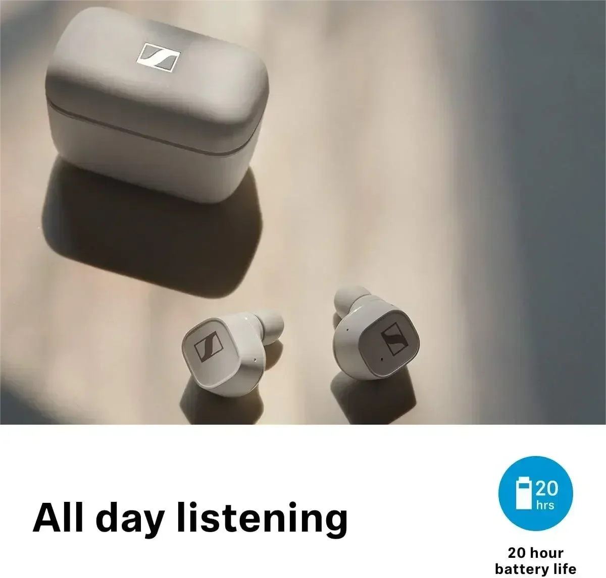 SENNHEISER CX400BT Echte draadloze Bluetooth-oortelefoon TWS Sport-oordopjes Uitstekende stereogeluid Headset Geluidsisolatiehoofdtelefoon