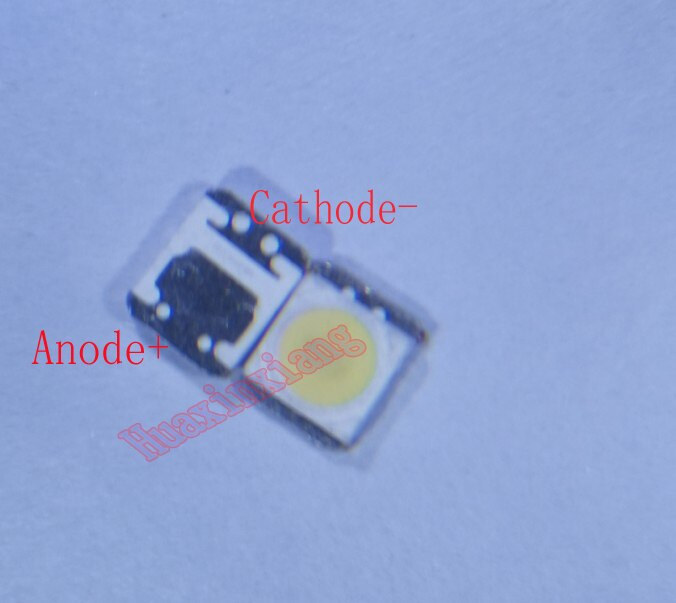 100 Stks/partij 3528 2835 3V Smd Led 1W Koud Wit Voor Lg Innotek Tv/Lcd Backlight