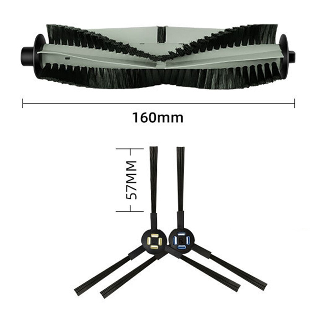 Pièces de rechange pour aspirateur robot Silvercrest SSR1 SSRA1 Ilife A9s A9 A7 L100, brosse latérale à rouleau