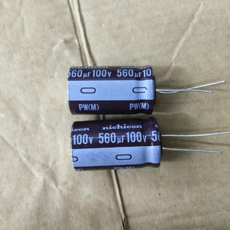 20x Electrolytic Capacitor - 560uF 100V - 18x31.5mm - High Frequency, Long Life - for Amplifiers