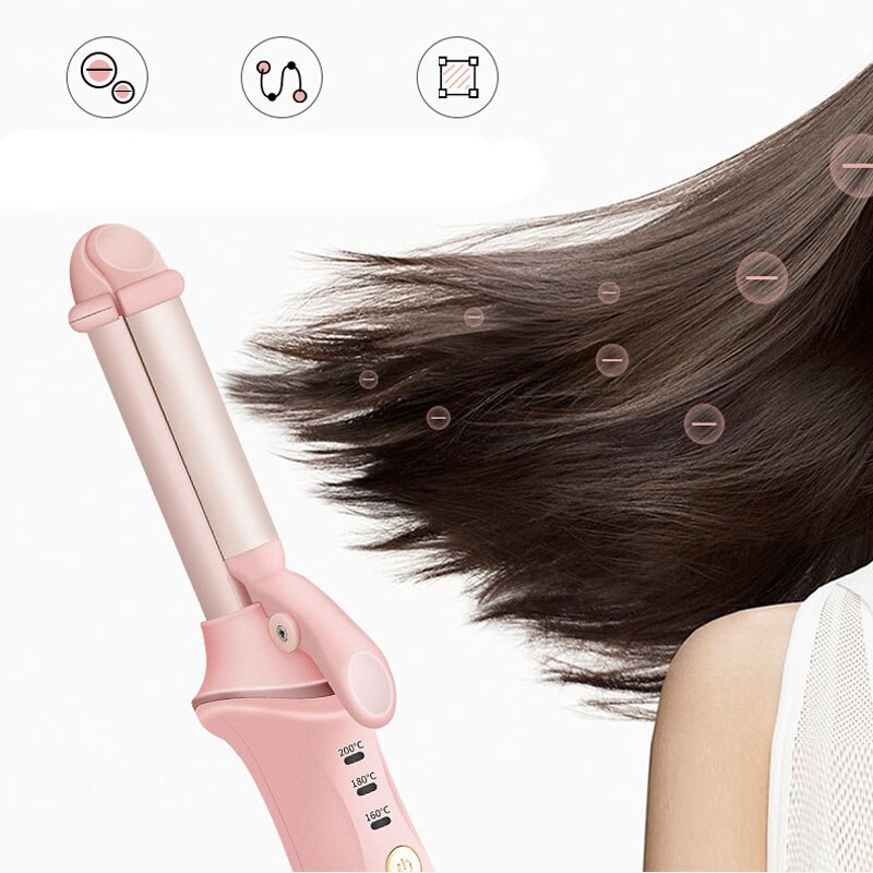 Alisador de pelo inalámbrico 2 en 1, rizador eléctrico con carga USB, Herramienta de Peinado de temperatura constante