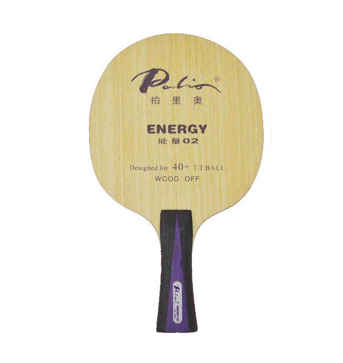 Palio-raqueta de tenis de mesa oficial energy 01 02 03, pala especial para más de 40 material, juego de bucle y ataque rápido: Energy 02 FL