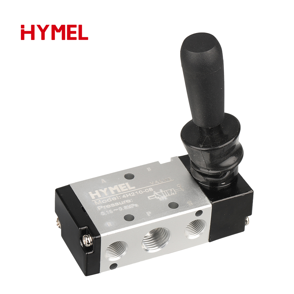 4H210-08 5/2 Way Pneumatic Air Hand Lever Operated Valve Manual Control 2 Position 3 5Port Push-Pull 3H210-08: PURPLE