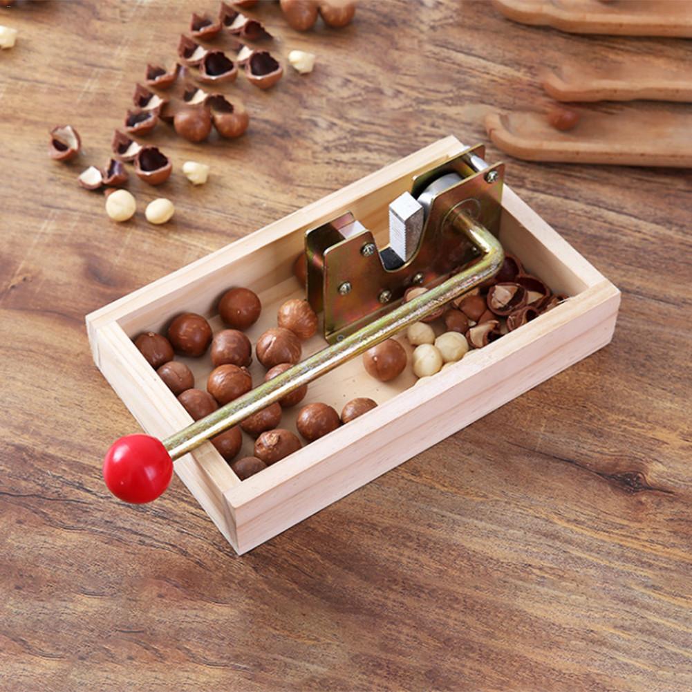 Pinzas para nueces Cascanueces creativas, abridor de nueces de alta resistencia, máquina peladora con mango de Metal duradero para avellanas y almendra
