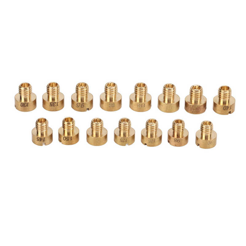 Carburetor Main Jet Kit Carb Main Nozzle for Mikuni N100 604 VM22 VM24 VM26 VM30