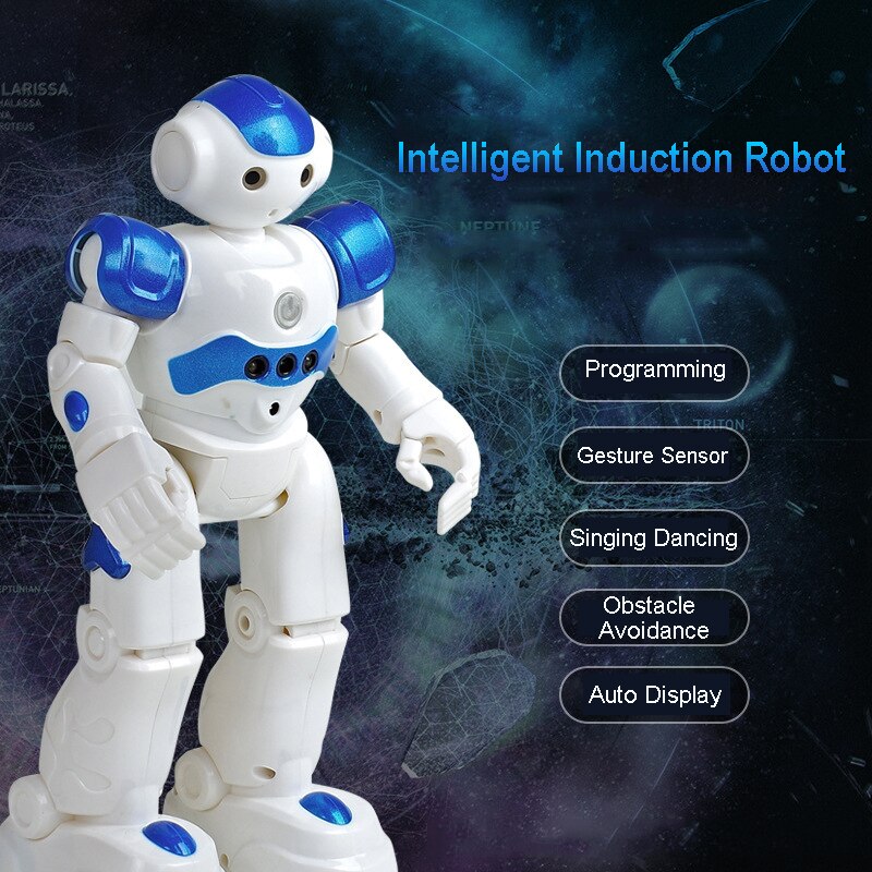 Kid Funny RC Smart Robot Toy Remote Control Interactive Dancing Sing Walking Intelligent Talking Educational Game Birthday
