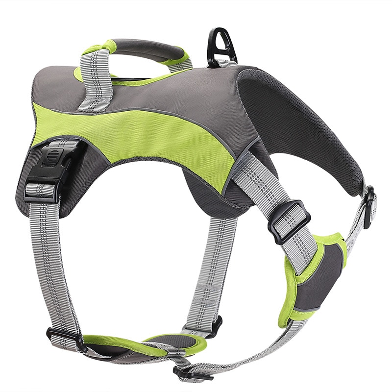 Pet Dog Harness Vest Adjustable Reflective Nylon Safety Dog Harness Soft Breathable Vest Leash Set For Small Medium Dogs